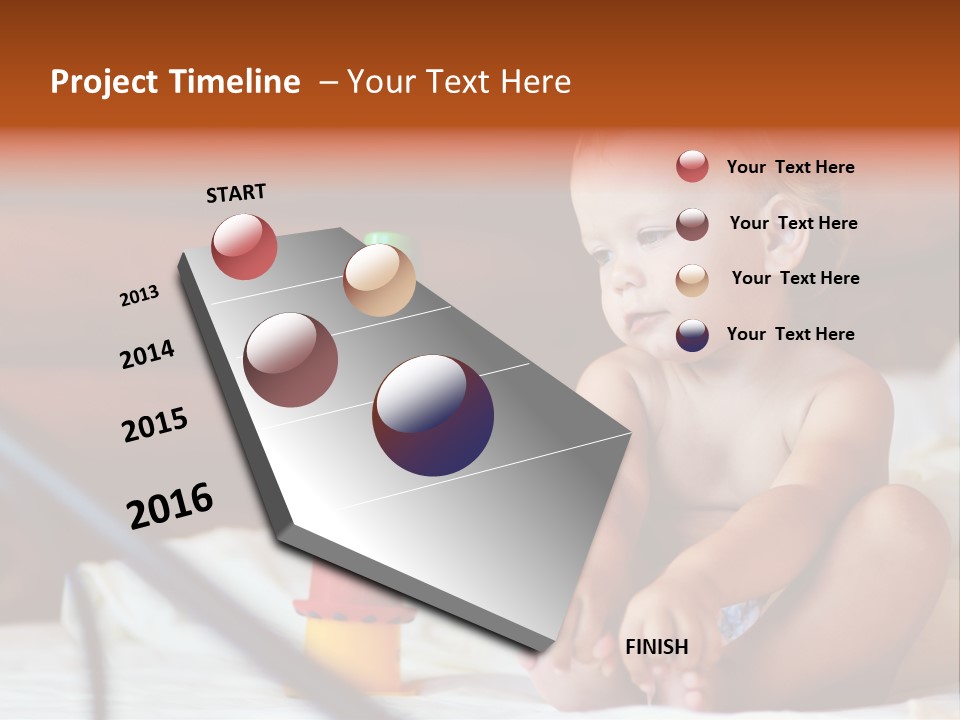 Toy Face People PowerPoint Template