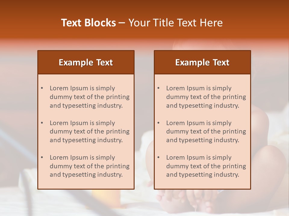 Toy Face People PowerPoint Template