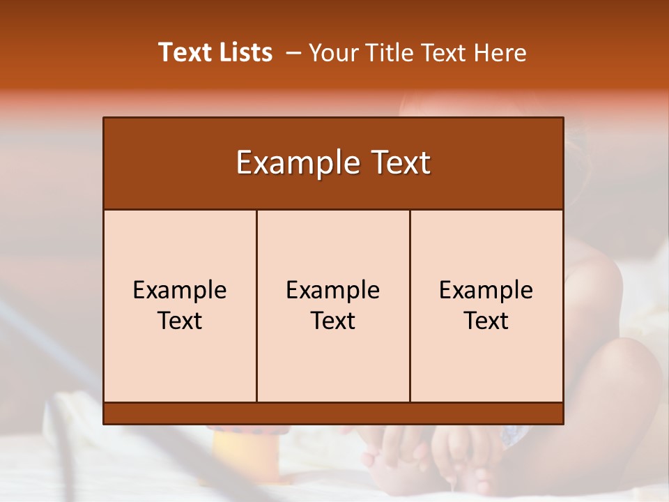 Toy Face People PowerPoint Template