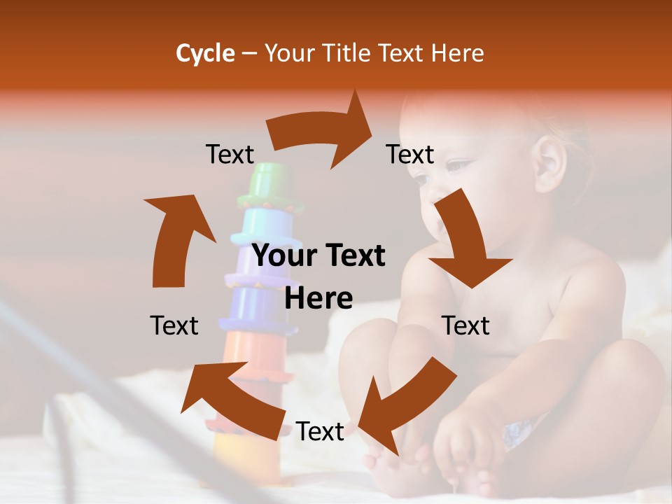 Toy Face People PowerPoint Template