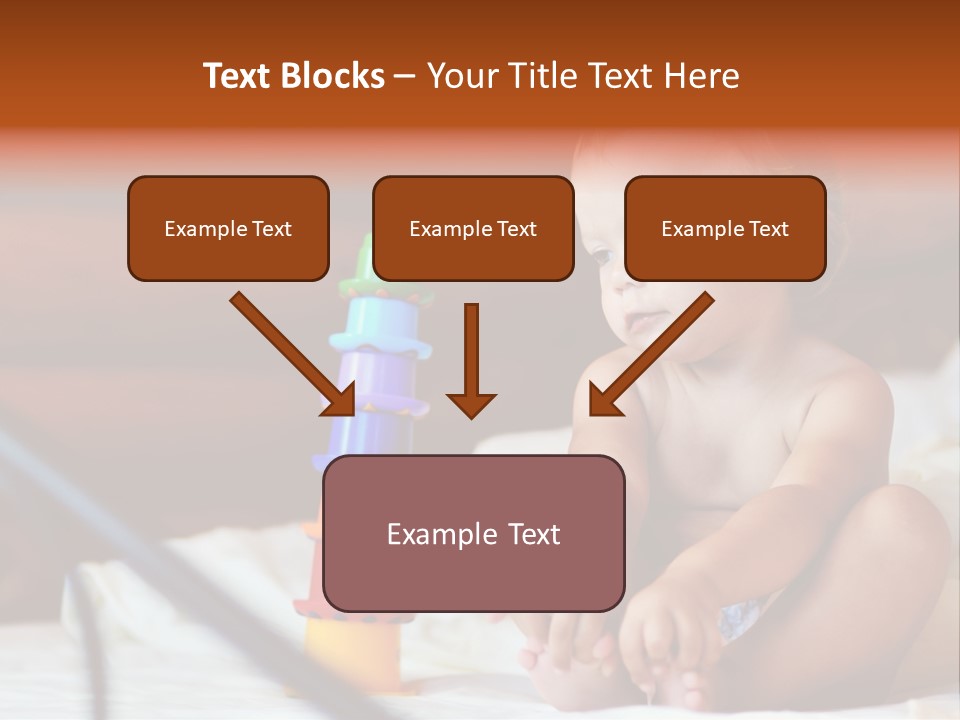 Toy Face People PowerPoint Template
