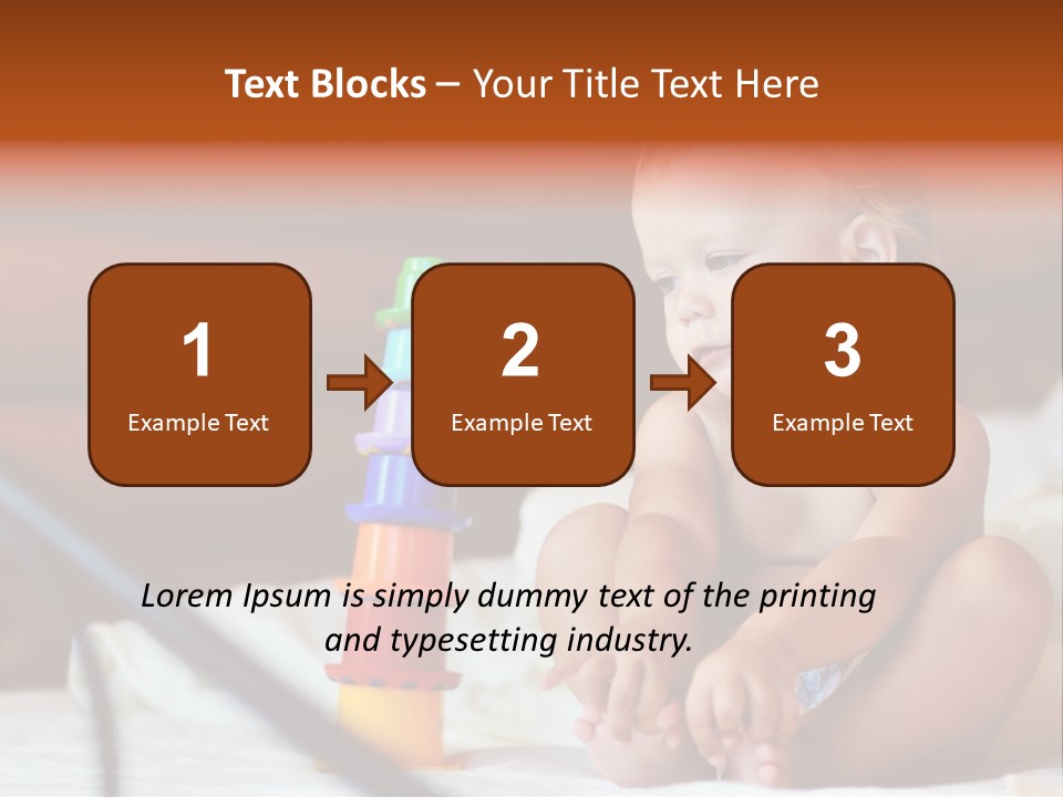 Toy Face People PowerPoint Template