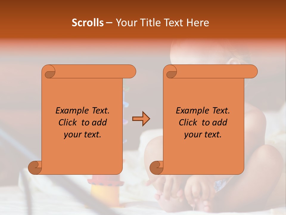 Toy Face People PowerPoint Template