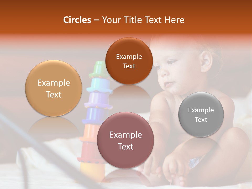 Toy Face People PowerPoint Template