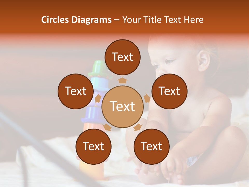 Toy Face People PowerPoint Template