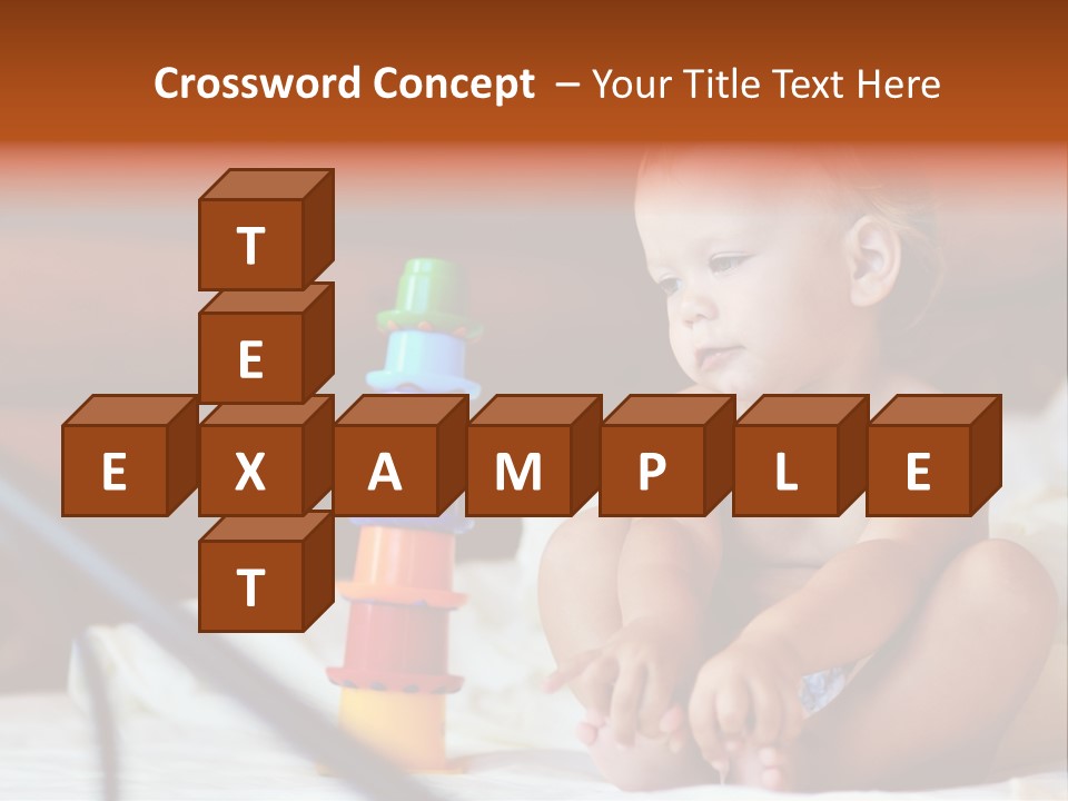 Toy Face People PowerPoint Template