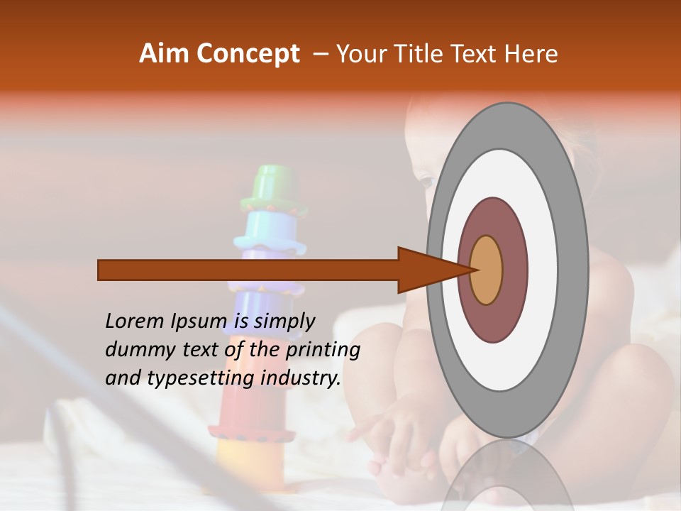 Toy Face People PowerPoint Template