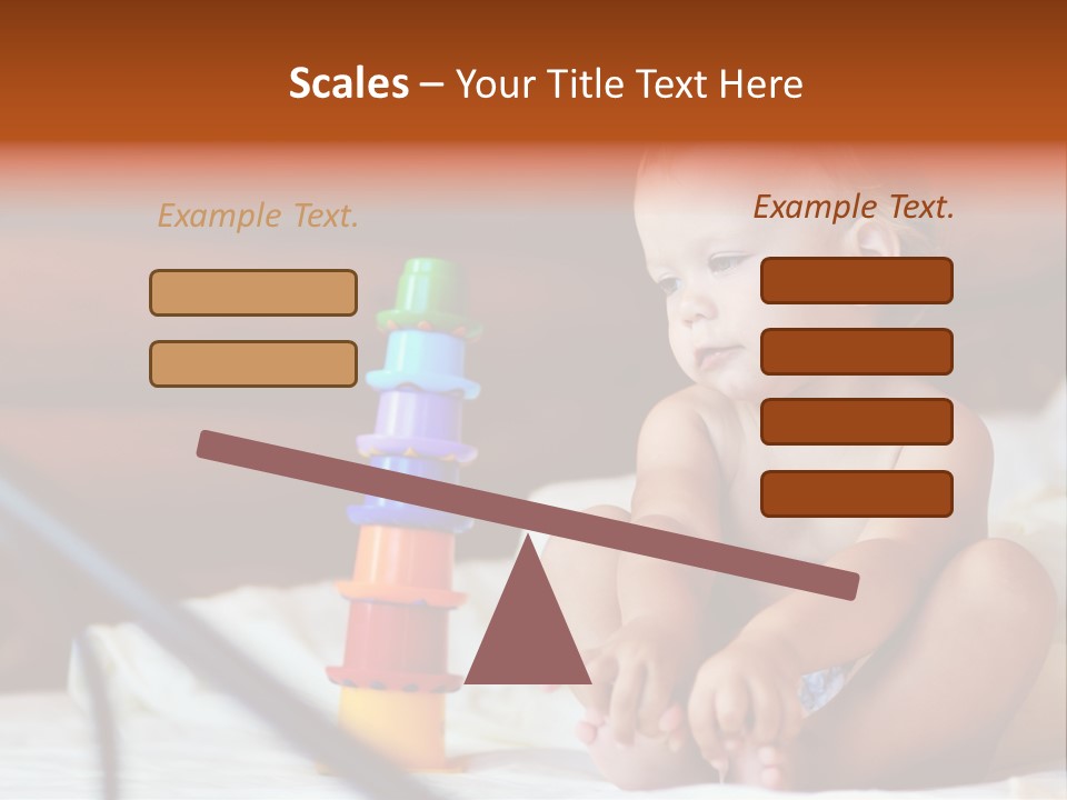Toy Face People PowerPoint Template