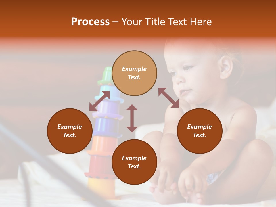 Toy Face People PowerPoint Template