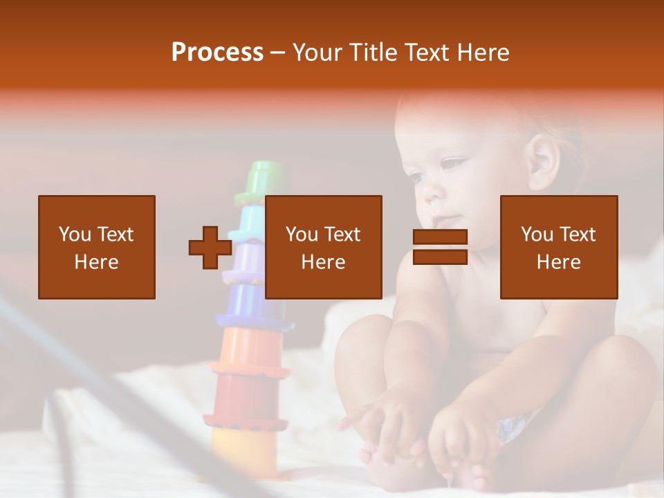 Toy Face People PowerPoint Template