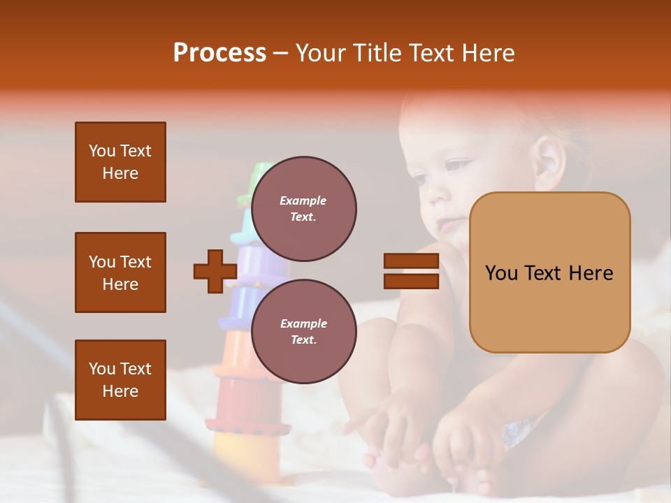 Toy Face People PowerPoint Template