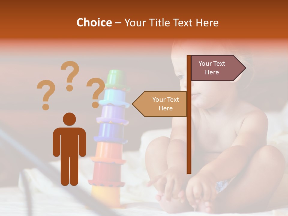 Toy Face People PowerPoint Template