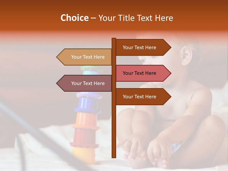 Toy Face People PowerPoint Template