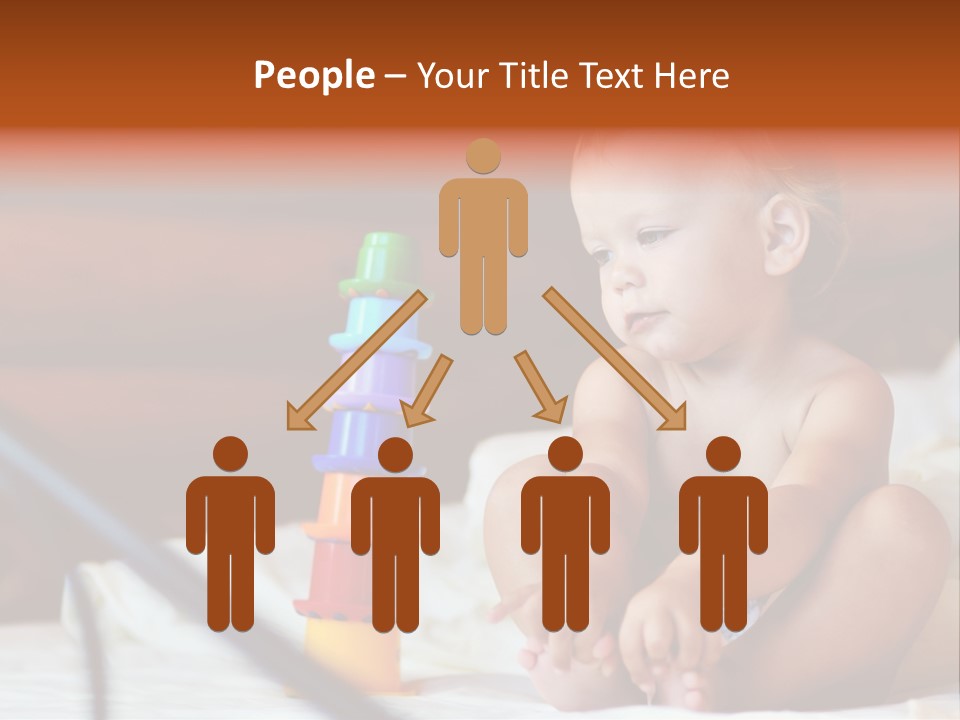 Toy Face People PowerPoint Template