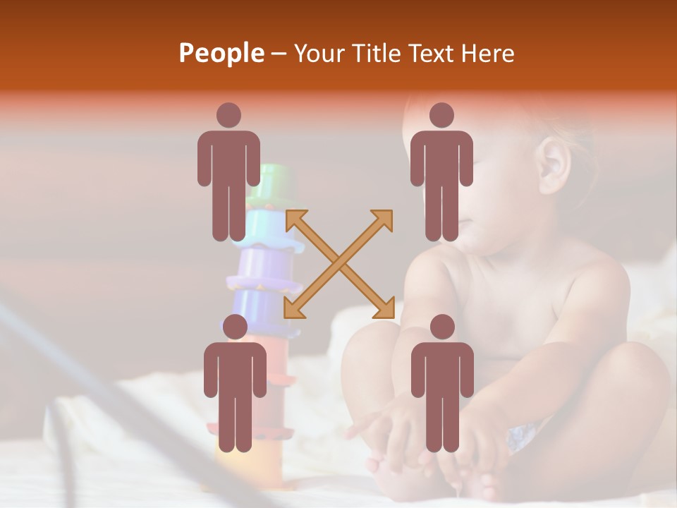 Toy Face People PowerPoint Template