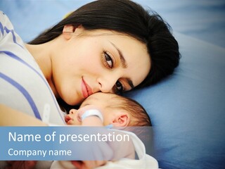 People Smiling Love PowerPoint Template