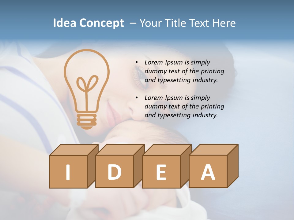 People Smiling Love PowerPoint Template