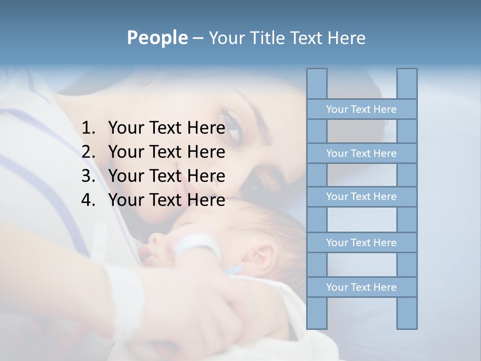 People Smiling Love PowerPoint Template