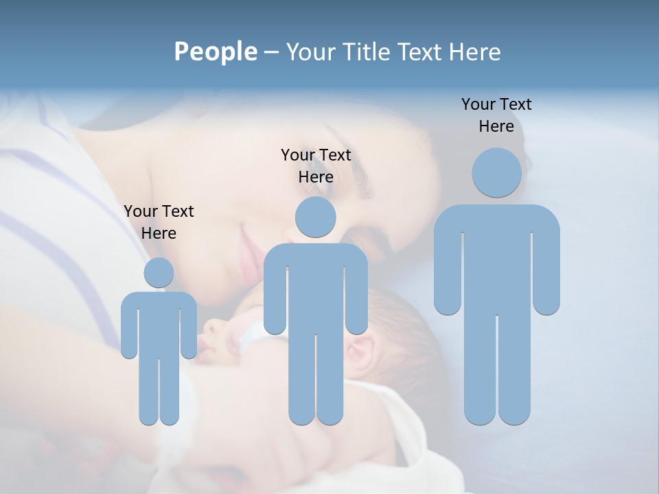 People Smiling Love PowerPoint Template