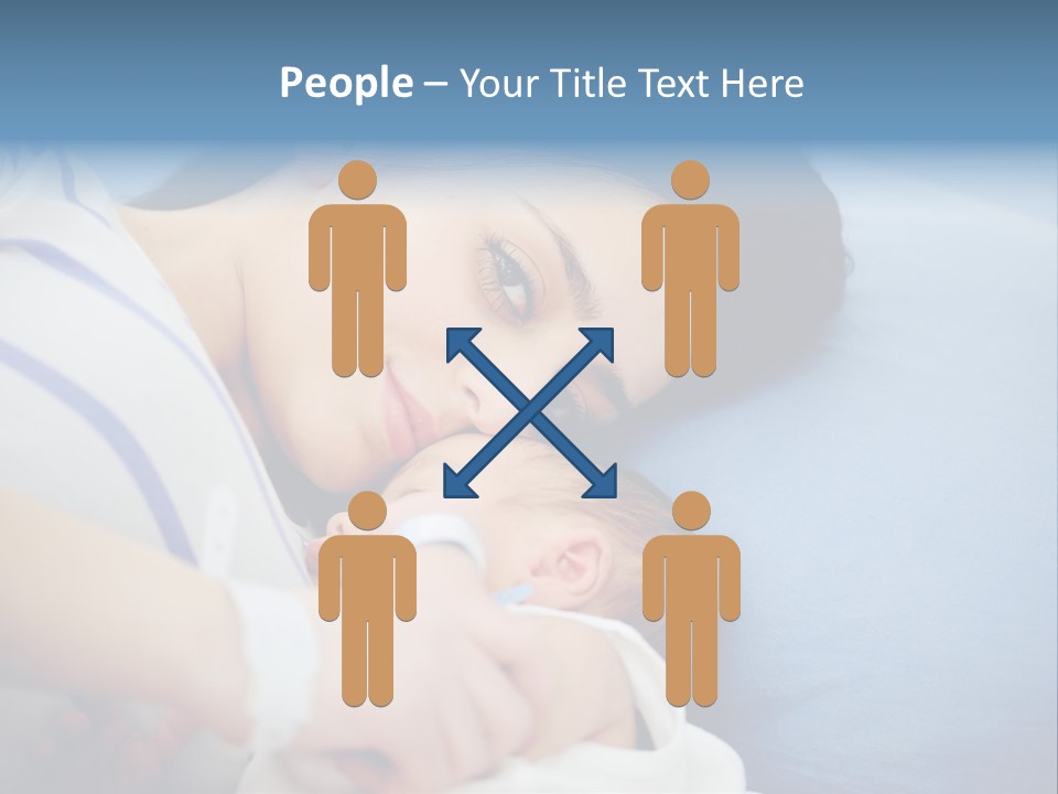 People Smiling Love PowerPoint Template