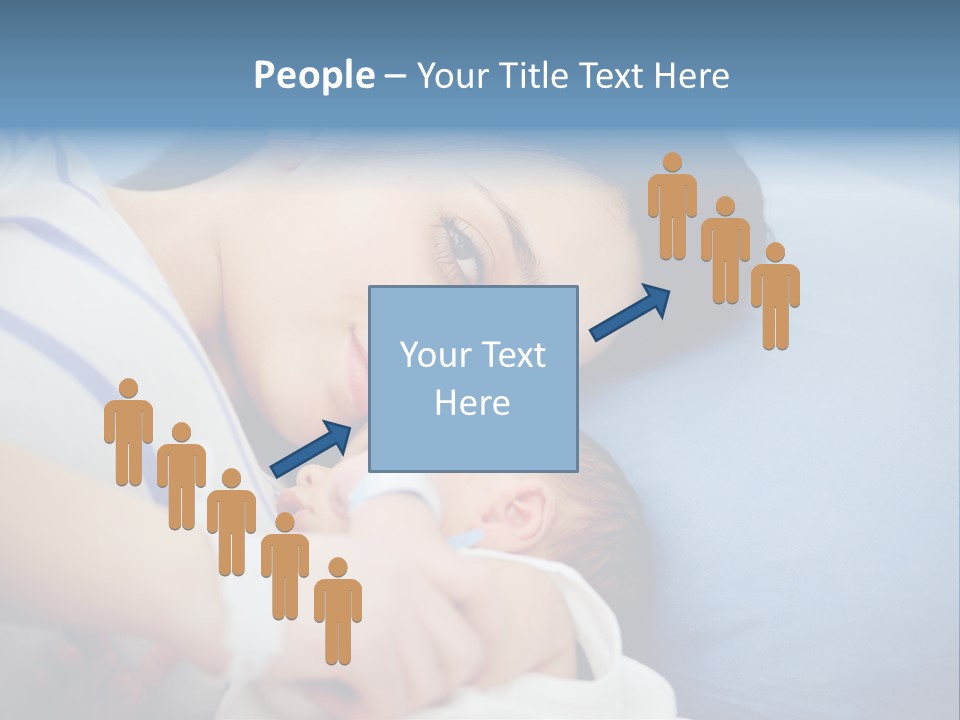 People Smiling Love PowerPoint Template