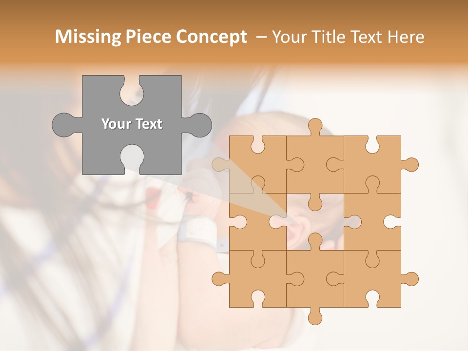 Holding Hospital Breastfeeding PowerPoint Template