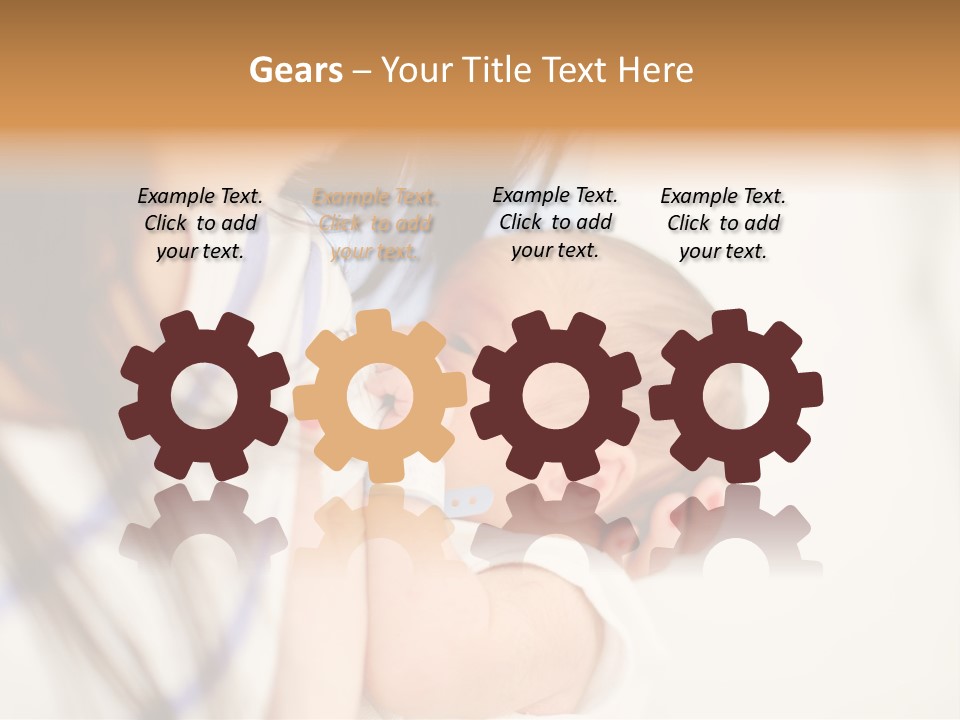 Holding Hospital Breastfeeding PowerPoint Template