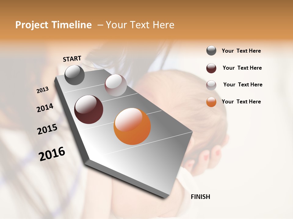 Holding Hospital Breastfeeding PowerPoint Template