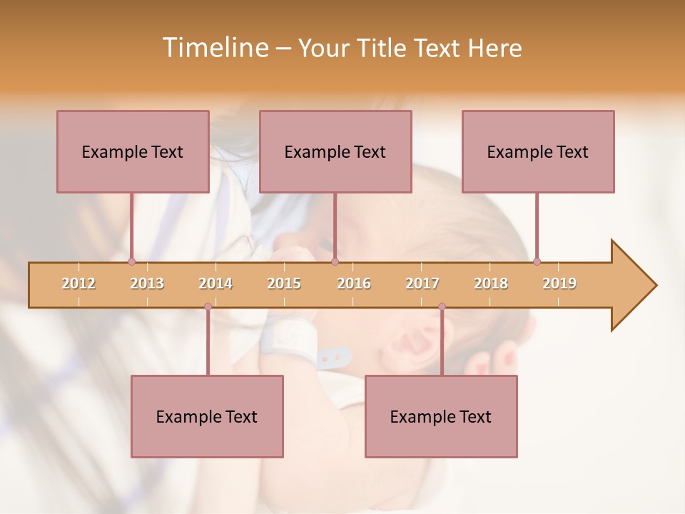 Holding Hospital Breastfeeding PowerPoint Template