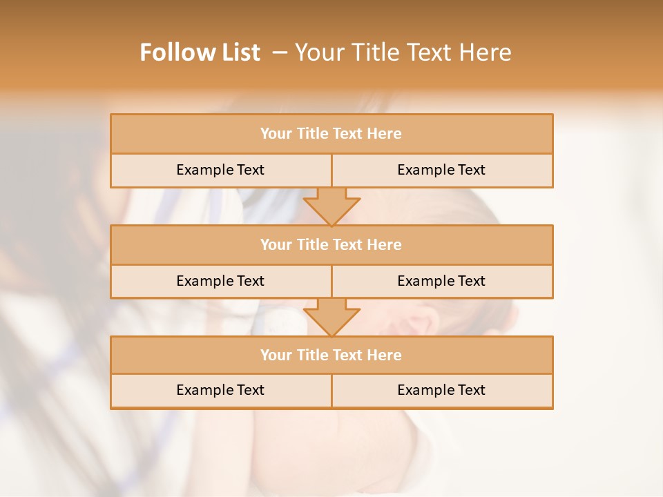 Holding Hospital Breastfeeding PowerPoint Template