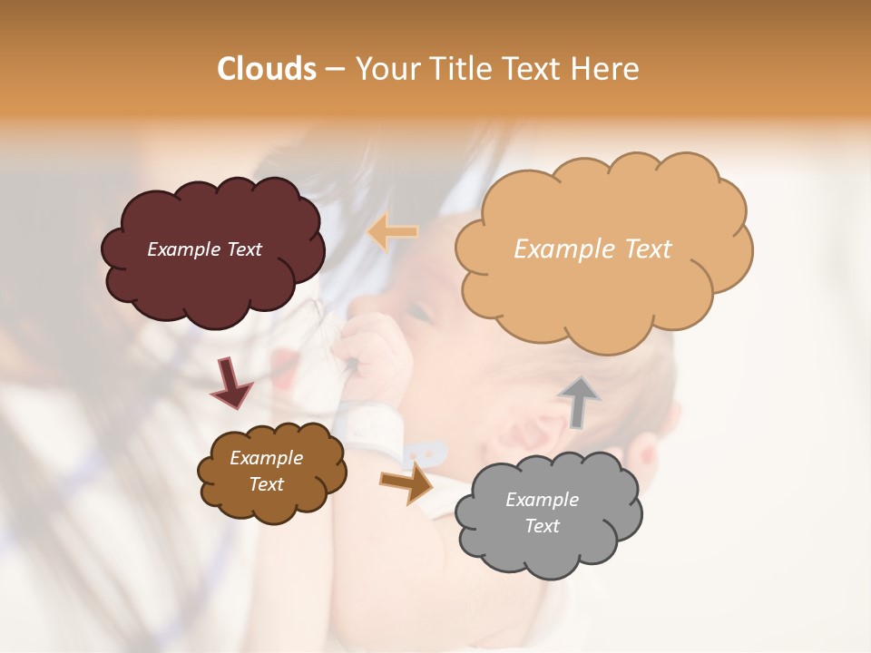 Holding Hospital Breastfeeding PowerPoint Template