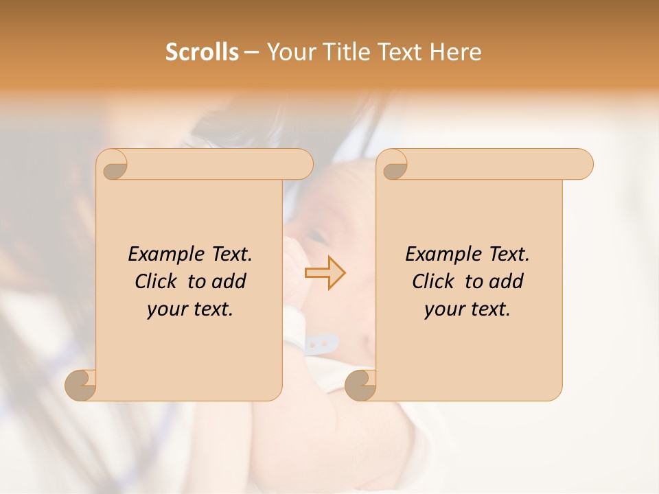 Holding Hospital Breastfeeding PowerPoint Template