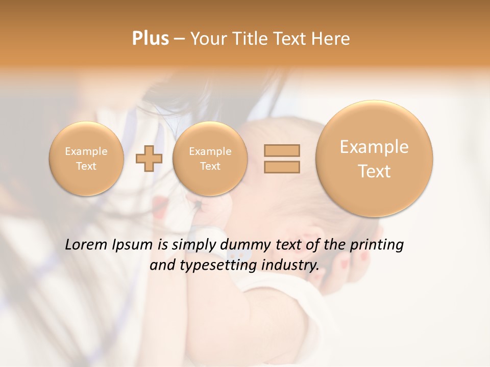 Holding Hospital Breastfeeding PowerPoint Template