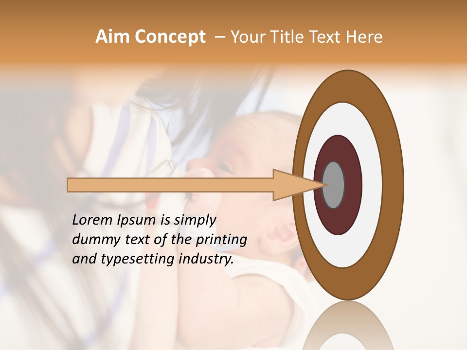 Holding Hospital Breastfeeding PowerPoint Template