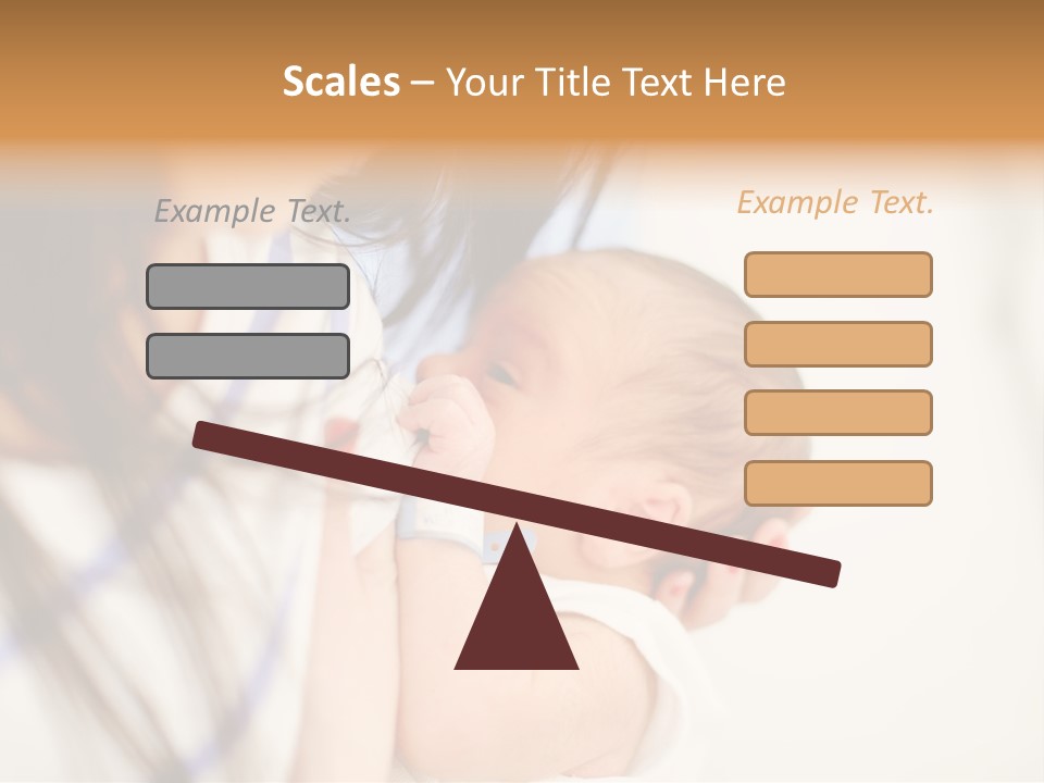 Holding Hospital Breastfeeding PowerPoint Template