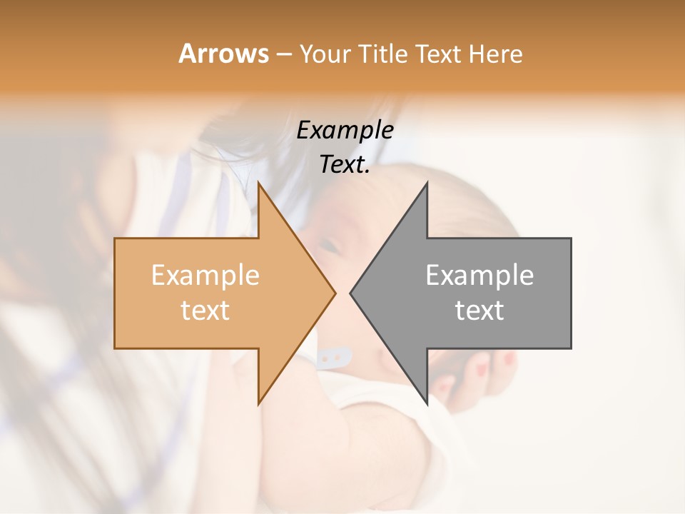 Holding Hospital Breastfeeding PowerPoint Template