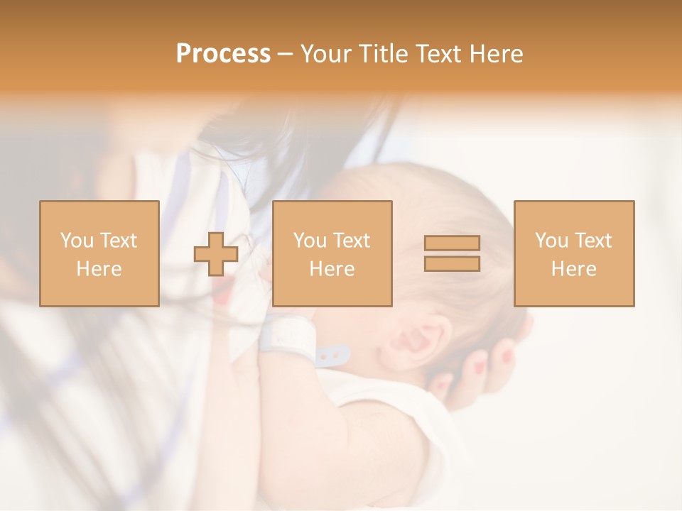 Holding Hospital Breastfeeding PowerPoint Template
