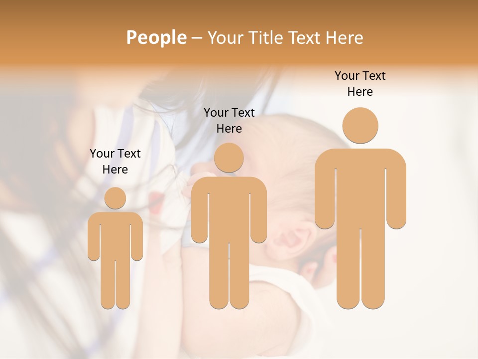 Holding Hospital Breastfeeding PowerPoint Template