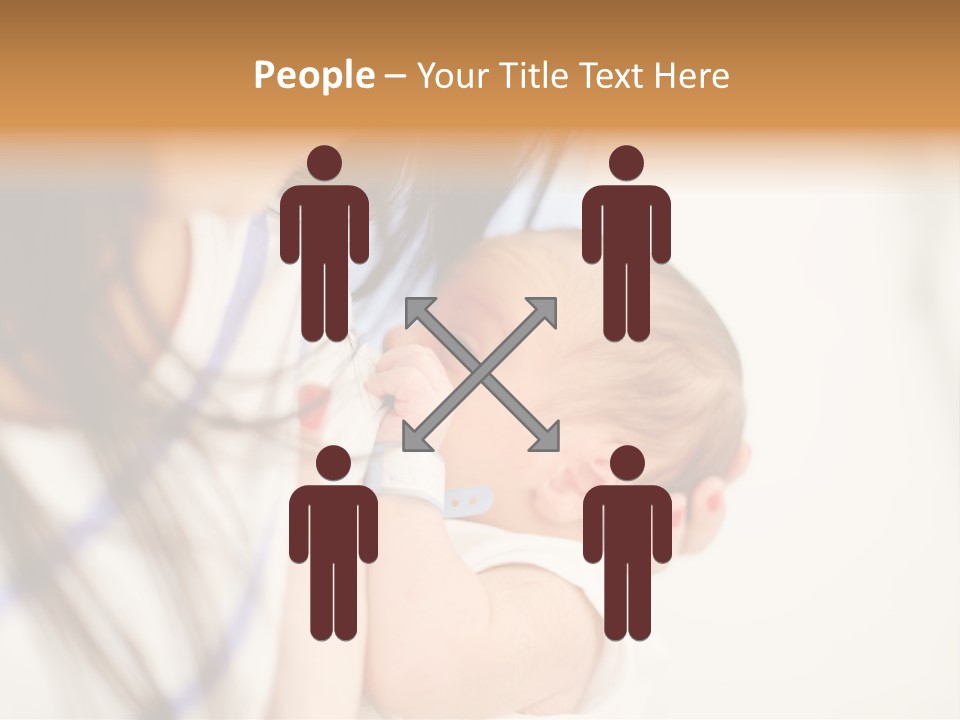 Holding Hospital Breastfeeding PowerPoint Template