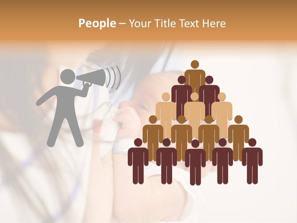 Holding Hospital Breastfeeding PowerPoint Template