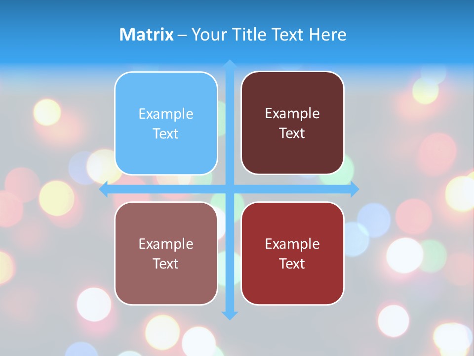 Abstract Party New Years Eve PowerPoint Template