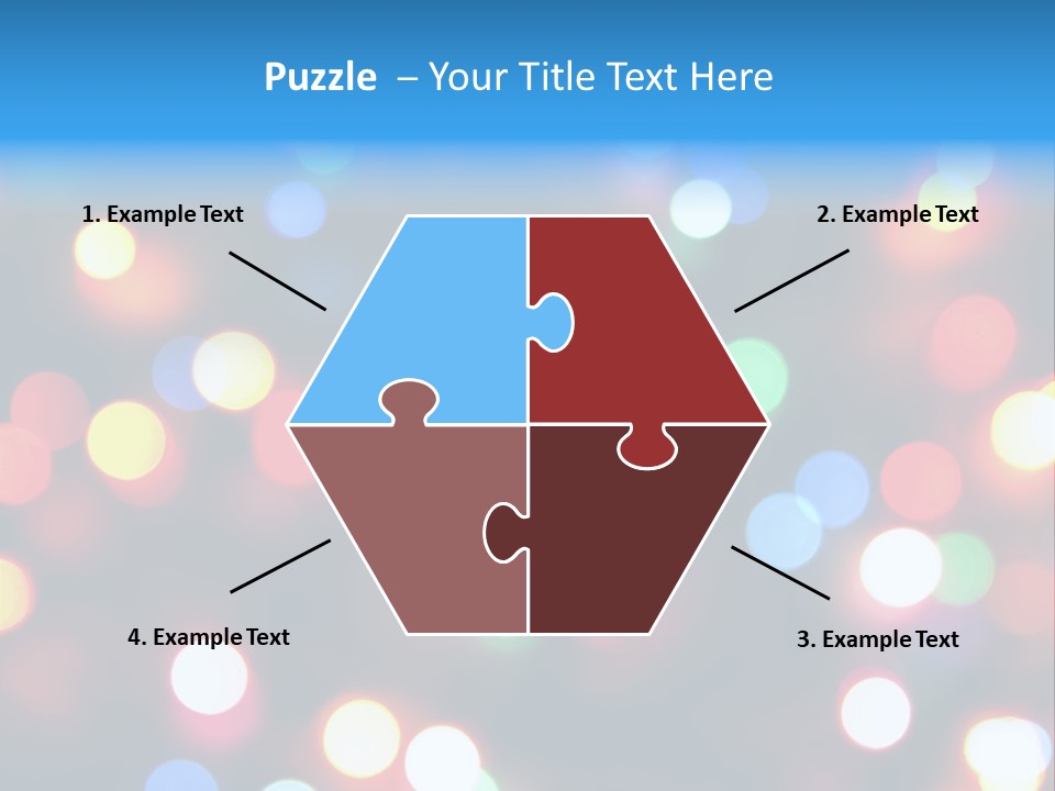 Abstract Party New Years Eve PowerPoint Template