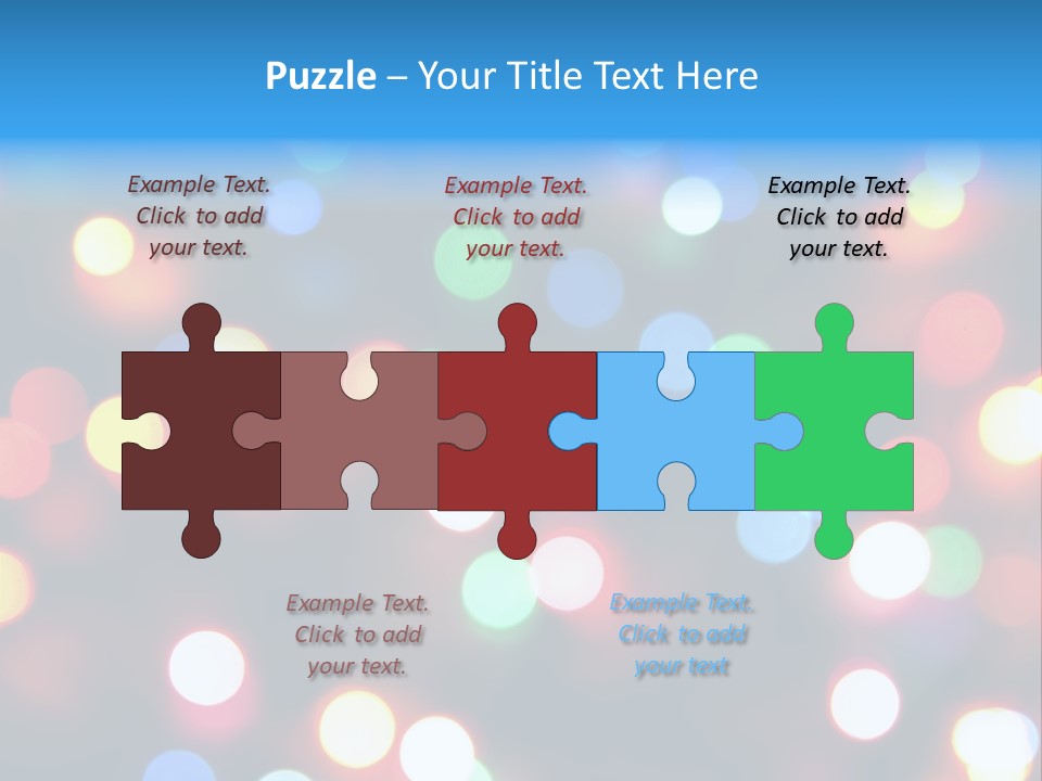 Abstract Party New Years Eve PowerPoint Template