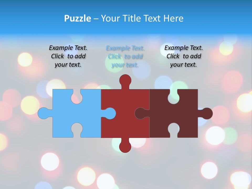 Abstract Party New Years Eve PowerPoint Template