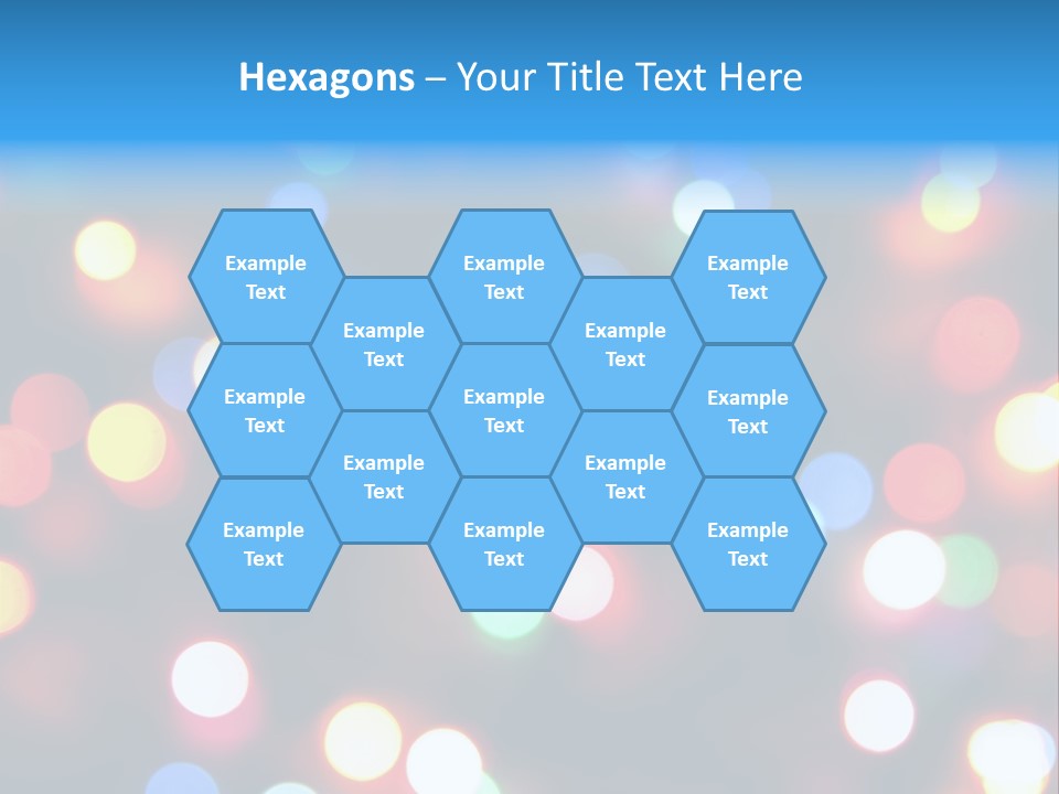 Abstract Party New Years Eve PowerPoint Template