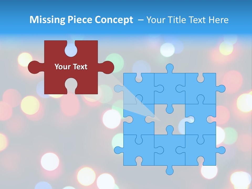 Abstract Party New Years Eve PowerPoint Template