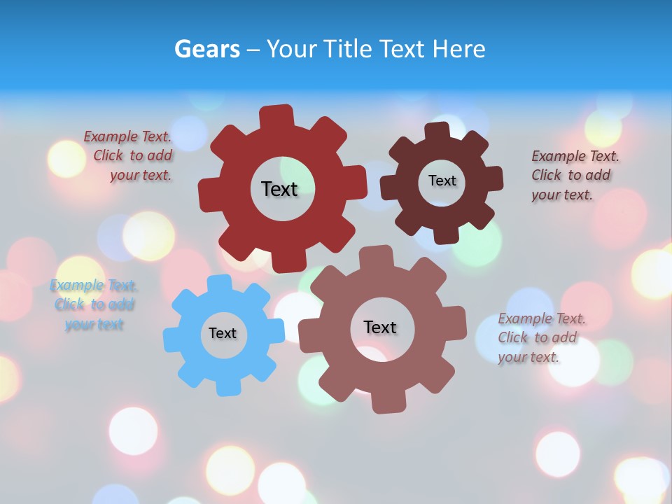 Abstract Party New Years Eve PowerPoint Template