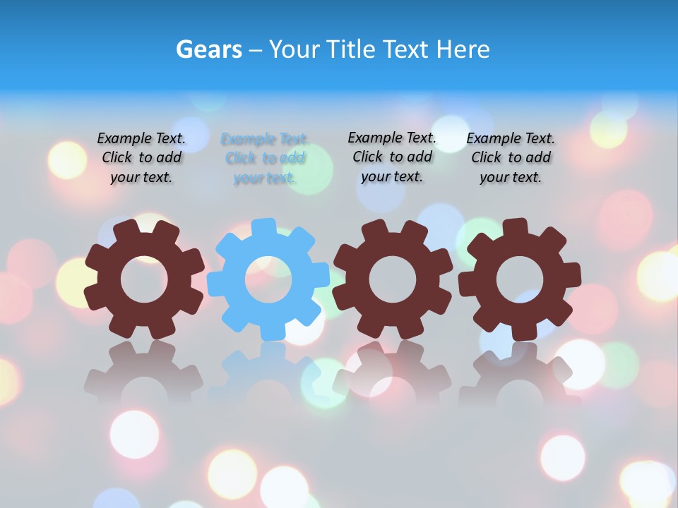 Abstract Party New Years Eve PowerPoint Template