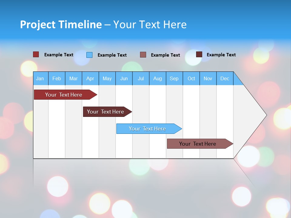 Abstract Party New Years Eve PowerPoint Template