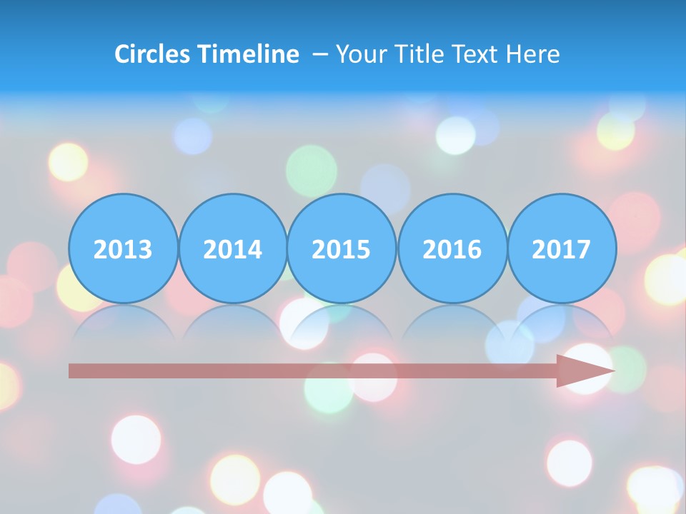 Abstract Party New Years Eve PowerPoint Template